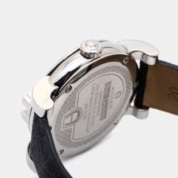 Pre Owned Aigner Mother of Pearl Stainless Steel Stingray Bari Donna A37200 Women's Wristwatch 42 mm