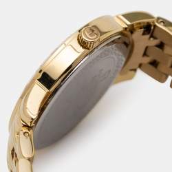Aigner Mother of Pearl Gold Plated Stainless Steel Cortina A23600 Women's Wristwatch 36 mm