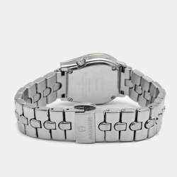 Pre Owned Aigner White Stainless Steel Ravenna A02200 Women's Wristwatch 24 mm