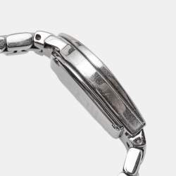 Pre Owned Aigner White Stainless Steel Ravenna A02200 Women's Wristwatch 24 mm