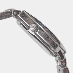 Pre Owned Aigner White Stainless Steel Ravenna A02200 Women's Wristwatch 24 mm