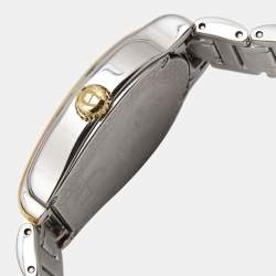 Aigner Silver Two Tone Stainless Steel Vicenza A111200 Women's Wristwatch 30 mm