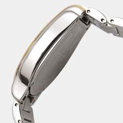 Aigner Silver Two Tone Stainless Steel Vicenza A111200 Women's Wristwatch 30 mm