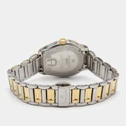 Aigner Silver Two Tone Stainless Steel Vicenza A111200 Women's Wristwatch 30 mm