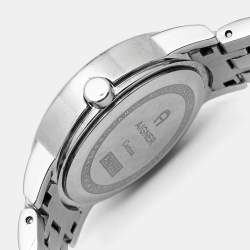 Pre Owned Aigner Grey Stainless Steel Cortina A26200 Women's Wristwatch 29 mm