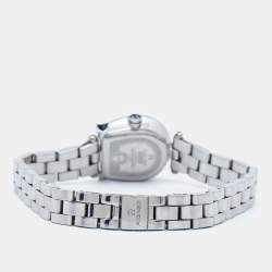 Pre Owned Aigner Mother of Pearl Stainless Steel Muggia A119200 Women's Wristwatch 19 mm 