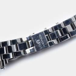 Pre Owned Aigner Mother of Pearl Stainless Steel Muggia A119200 Women's Wristwatch 19 mm 