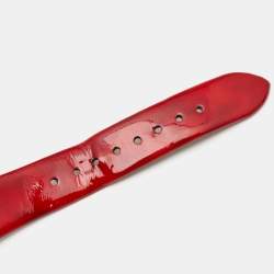 Pre Owned Aigner Cream Gold Plated Stainless Steel Leather Genua A31000 Women's Wristwatch 36 mm 