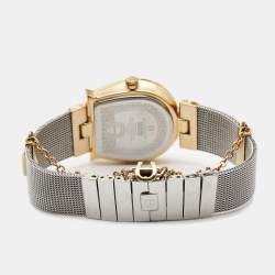 Aigner Pink Mother Of Pearl Two-Tone Stainless Steel Cremona A115257 Women's Wristwatch 28 mm