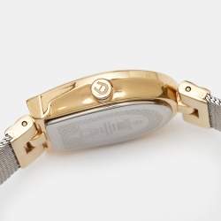 Aigner Pink Mother Of Pearl Two-Tone Stainless Steel Cremona A115257 Women's Wristwatch 28 mm