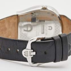 Aigner Mother of Pearl Stainless Steel Leather Venezia A39200 Women's Wristwatch 36 mm