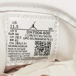 Pre Owned Air Jordans Multicolor Leather Jordan 1 Elevate Low Atmosphere Sneakers Size 44