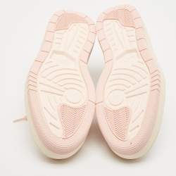 Pre Owned Air Jordans Multicolor Leather Jordan 1 Elevate Low Atmosphere Sneakers Size 44