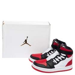 Pre Owned Air Jordan 1 Tricolor Leather Nova XX Sneakers Size 41
