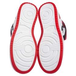 Pre Owned Air Jordan 1 Tricolor Leather Nova XX Sneakers Size 41