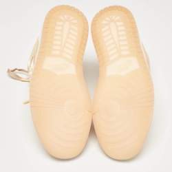 Pre Owned Air Jordans Peach Satin Jordan 1 Retro High Season of Her Ice Peach Sneakers Size 37.5