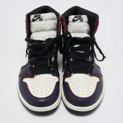 Jordan Multicolor Leather 1 Retro High Defiant SB  Sneakers Size 40.5 