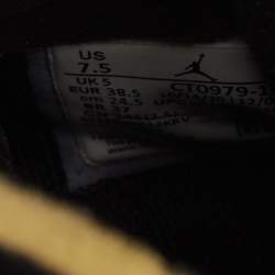 Pre Owned Air Jordans Multicolor Leather Jordan 1 High Zoom Air CMFT Easter Sneakers Size 38.5