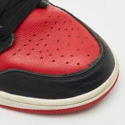 Pre Owned Air Jordans Multicolor Leather Jordan 1 Retro High NC to Chi Sneakers Size 41