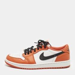 مملوكة مسبقًا Air Jordans Jordan 1 OG Starfish Size 44.5 Multicolor Leather Low Top Sneakers