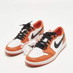مملوكة مسبقًا Air Jordans Jordan 1 OG Starfish Size 44.5 Multicolor Leather Low Top Sneakers