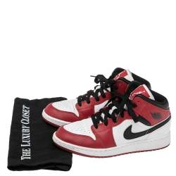 Pre Owned Air Jordan 1  Multicolor Leather Camo Sneakers Size 37.5