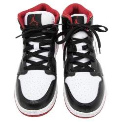 Pre Owned Air Jordan 1  Multicolor Leather Camo Sneakers Size 40