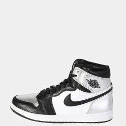 Air Jordan WMNS Air Jordan 1 Retro High OG 'Silver Toe' Sneaker EU 42.5