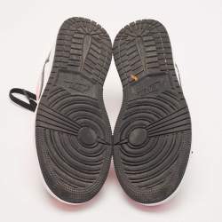 Pre Owned Air Jordans Multicolor Leather Low Light Jordan 1Sneakers Size 38.5