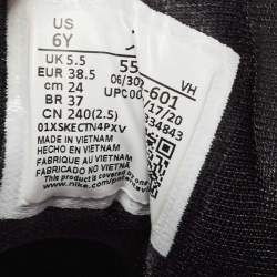 Pre Owned Air Jordans Multicolor Leather Low Light Jordan 1Sneakers Size 38.5