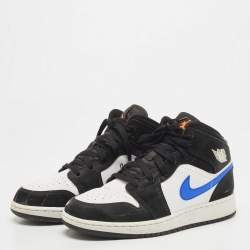 Air Jordans Multicolor Leather Air Jordan 1 High Top Sneakers Size 38