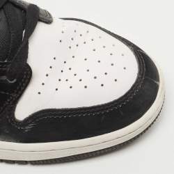 Air Jordans Multicolor Leather Air Jordan 1 High Top Sneakers Size 38