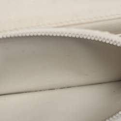 Pre Owned حقيبة كلتش أكريس جلد بايثون رمادي WOC