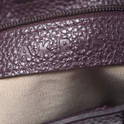 Akris Purple Leather Crossbody Bag