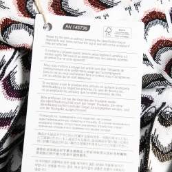 Pre Owned Alaia White Textured Knit Pleated Hem Sleeveless Crew Neck Dress M