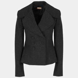 Alaia Women's Wool Jacket - Grey - M