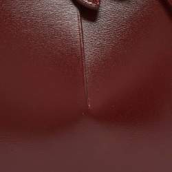 Pre Owned Alaia Red Leather Le Coeur Shoulder Bag