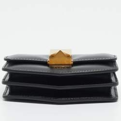 Pre Owned حقيبة كتف عُلَيَّا لُو بَابَا جلد سوداء صغيرة