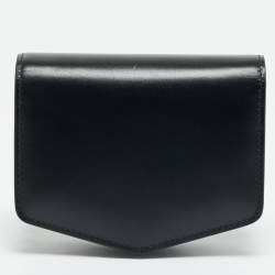 Pre Owned حقيبة كتف عُلَيَّا لُو بَابَا جلد سوداء صغيرة