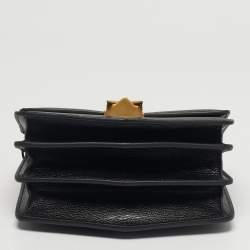 Pre Owned حقيبة كتف عُلَيّة لو بابا جلد زرقاء صغيرة