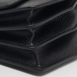 Pre Owned حقيبة كتف عُلَيّة لو بابا جلد زرقاء صغيرة