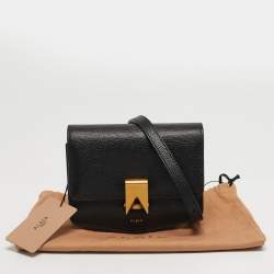 Pre Owned حقيبة كتف عُلَيّة لو بابا جلد زرقاء صغيرة