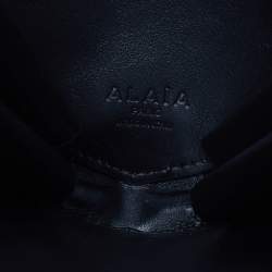 Pre Owned حقيبة كتف عُلَيَّة لو كوور شامواه سوداء مرصعة بالكريستال