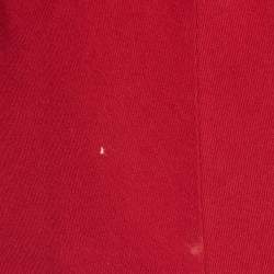 Alaia Red Wool Long Sleeve Jacket L