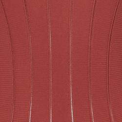 Alaia Rust Brown Patterned Jersey Sleeveless Midi Dress M