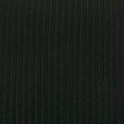 Pre Owned Alaia Black Patterned Wool Blend Knit Full Sleeve Mini Dress M