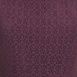 Alaia Burgundy Jacquard Knit Sleeveless L