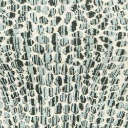 Alaia Grey Croc-Pattern Stretch Knit Bandeau Top S