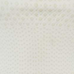 مملوكة مسبقًا بلوزة علائية عاجية منقطة بحياكة بيبلوم مقاس متوسط (ميديوم)