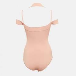 مملوكة مسبقًا بوديسوت علايا وردي تريكو بدون كتف مقاس وسط - ميديم